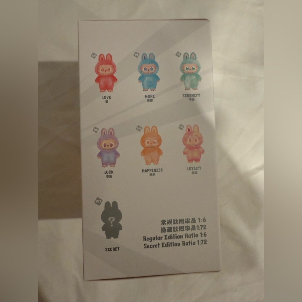 Pop Mart The Monsters Big Into Energy Hope Labubu Plush Pendant Keychain - Picture 3 of 9